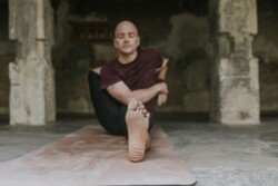 Alan in Buddhasana (Buddha Pose), Meditation and Balance in Yoga (Advanced Series B)